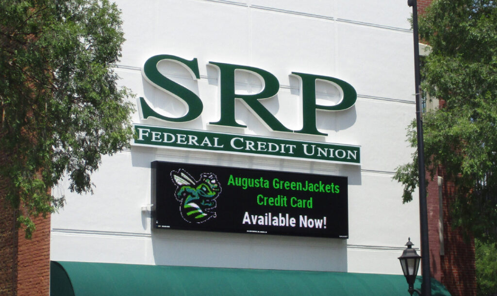 srp building logo