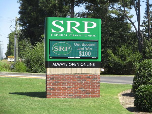 srp outside sign